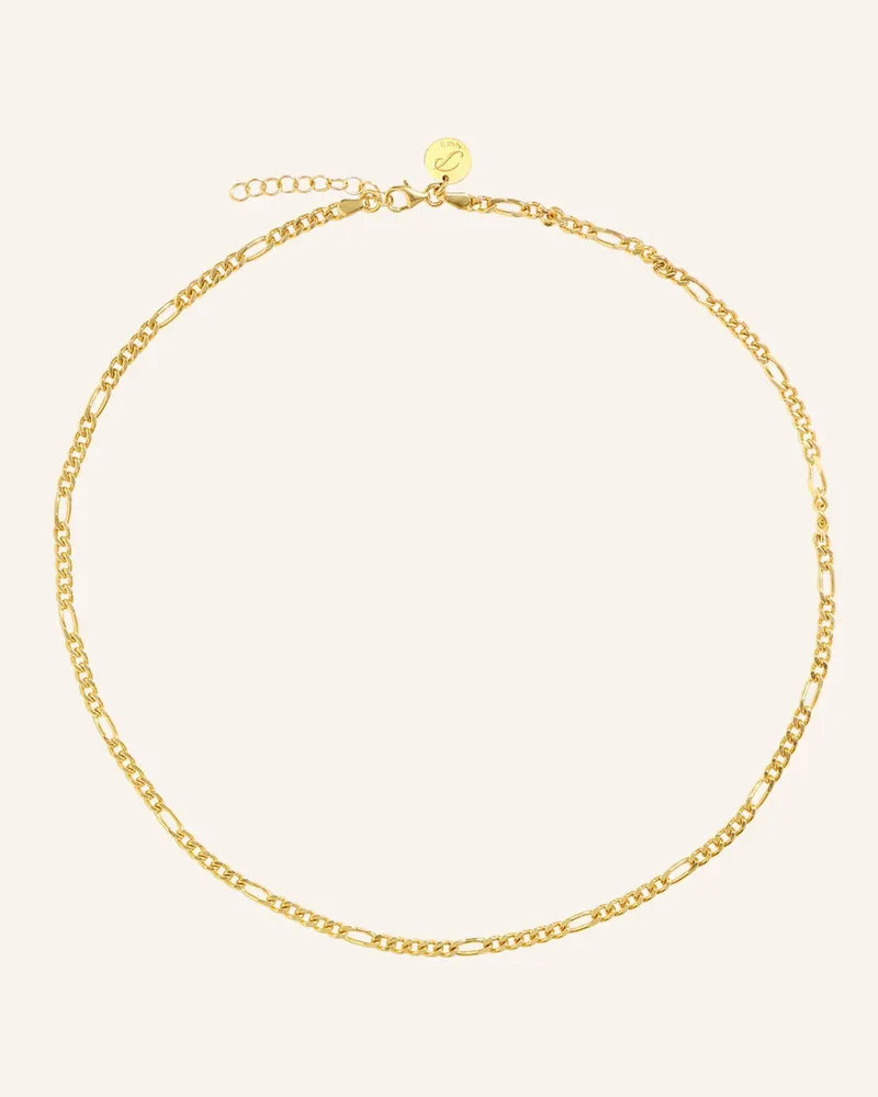 POMPIDOU Halskette FIGARO 5MM by GLAMBOU Gold