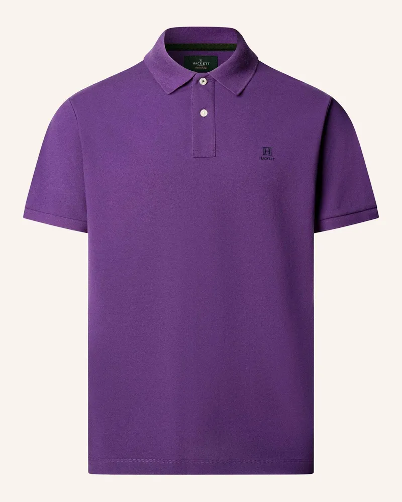 Hackett Poloshirt Heritage H Sml Logo Pl lila Lila