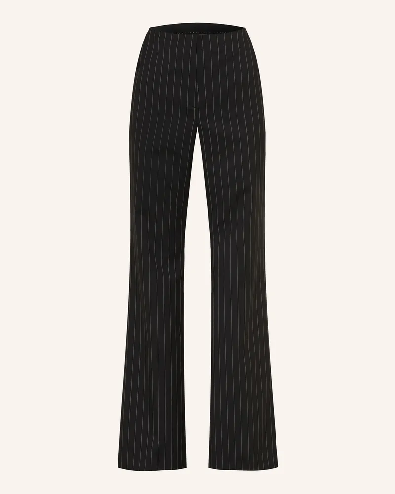 SPORTMAX Bootcut-Hose SPXVISINO Schwarz