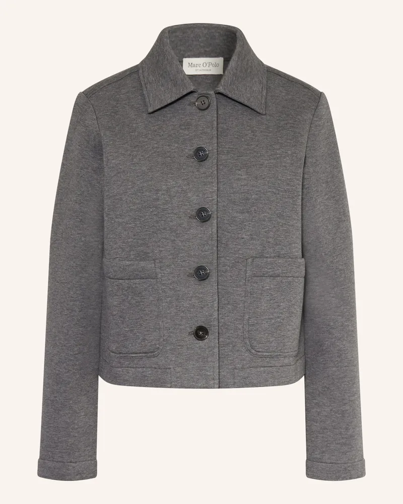 Marc O'Polo Kastenjacke Aus Jersey grau Grau