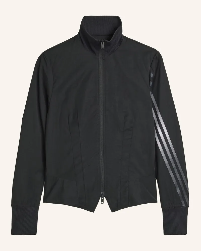 Y-3 Y-3 3-Streifen Nylon-Trainingsjacke Mit Farbverlauf schwarz Schwarz