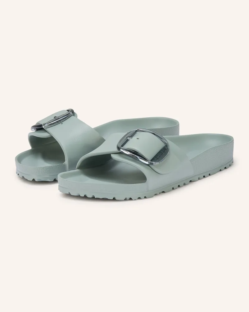 Birkenstock Pantoletten Madrid Big Buckle Eva blau Petrol