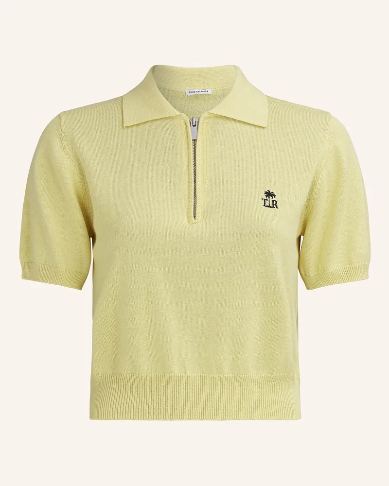 True Religion Poloshirt gelb Gelb