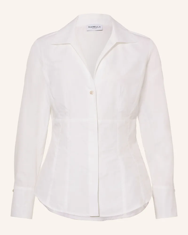 MARELLA Hemdbluse Sub weiss Weiss