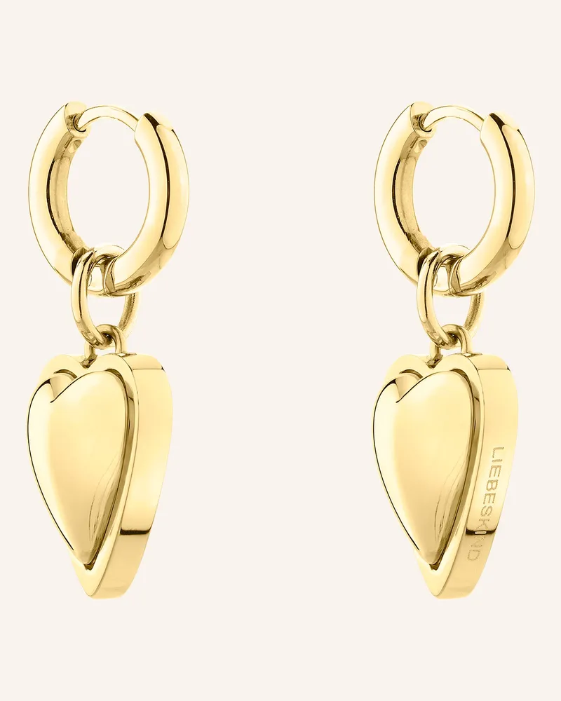 Liebeskind Creolen  Aus  Edelstahl gold Gold