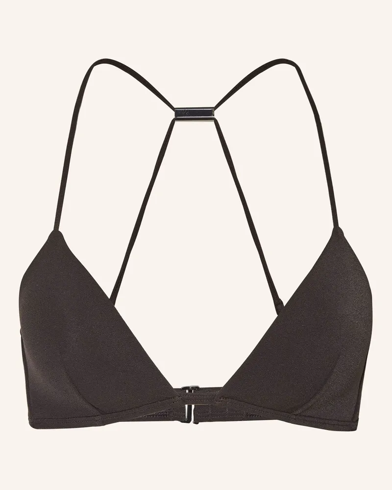Calvin Klein Triangel-Bikini-Top CK BLACK Schwarz