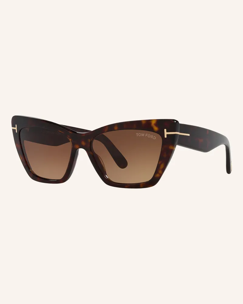 Tom Ford Sonnenbrille ft0907 weiss 1000d1