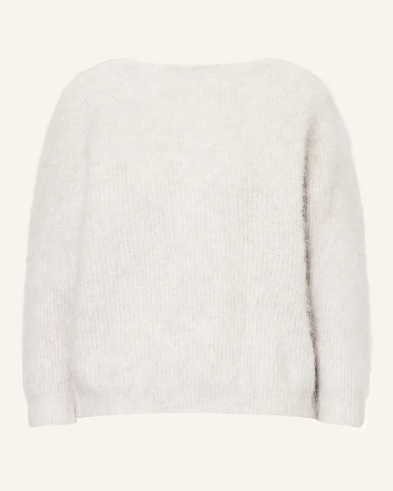 ba&sh Pullover FILL mit Alpaka Hellgrau