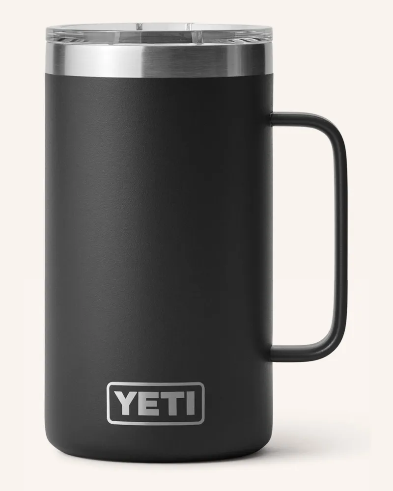 Yeti Thermobecher Rambler® schwarz Schwarz