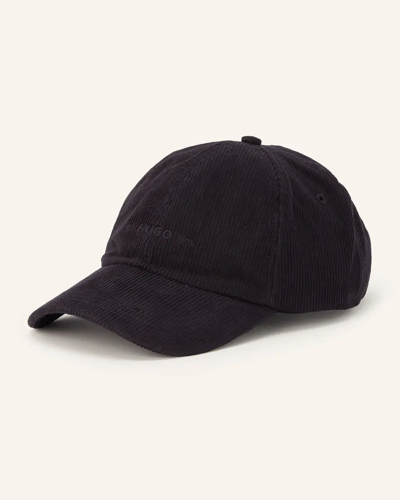HUGO BOSS Cord-Cap Mett schwarz Schwarz