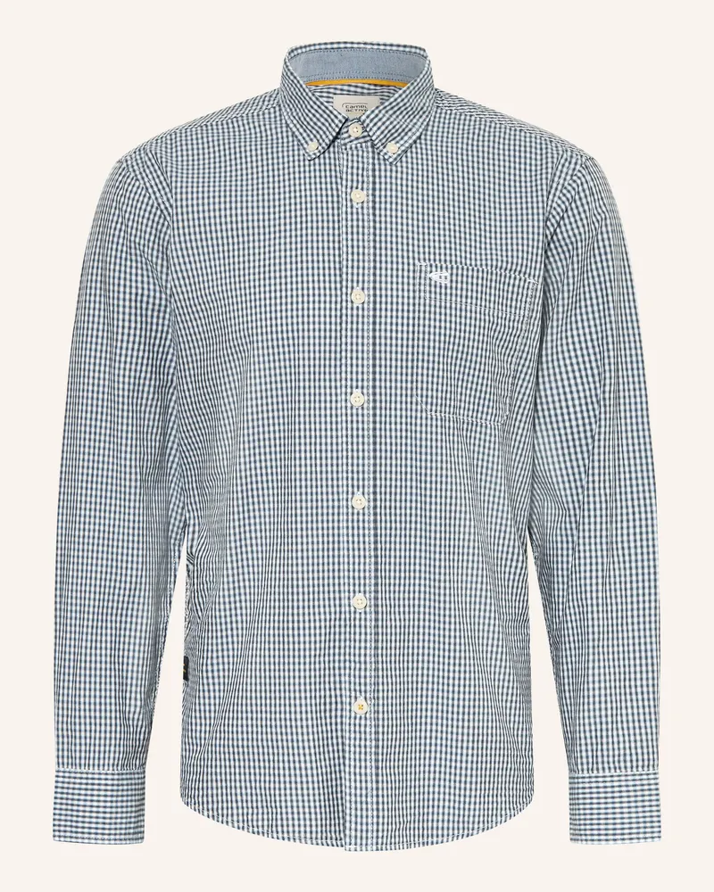 Camel Active Hemd Regular Fit Blau