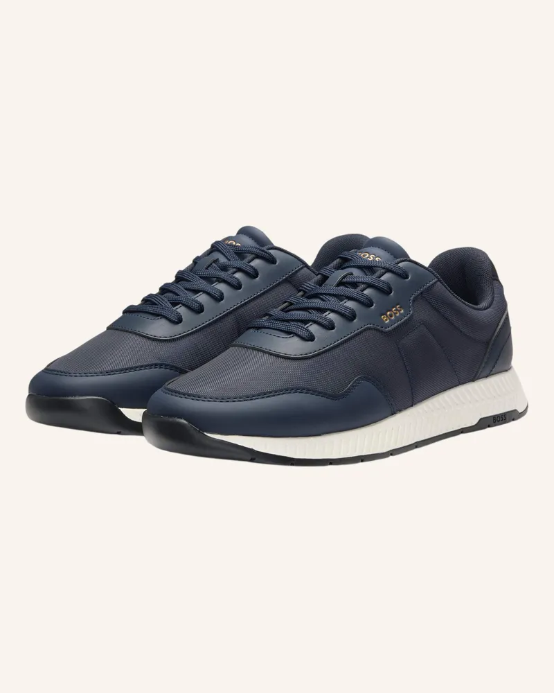 HUGO BOSS Sneaker TITANIUM_RUNN_NYPUN Dunkelblau