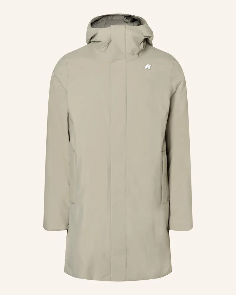 K-Way Winterjacke THOMAS WARM OTTOMAN Grün