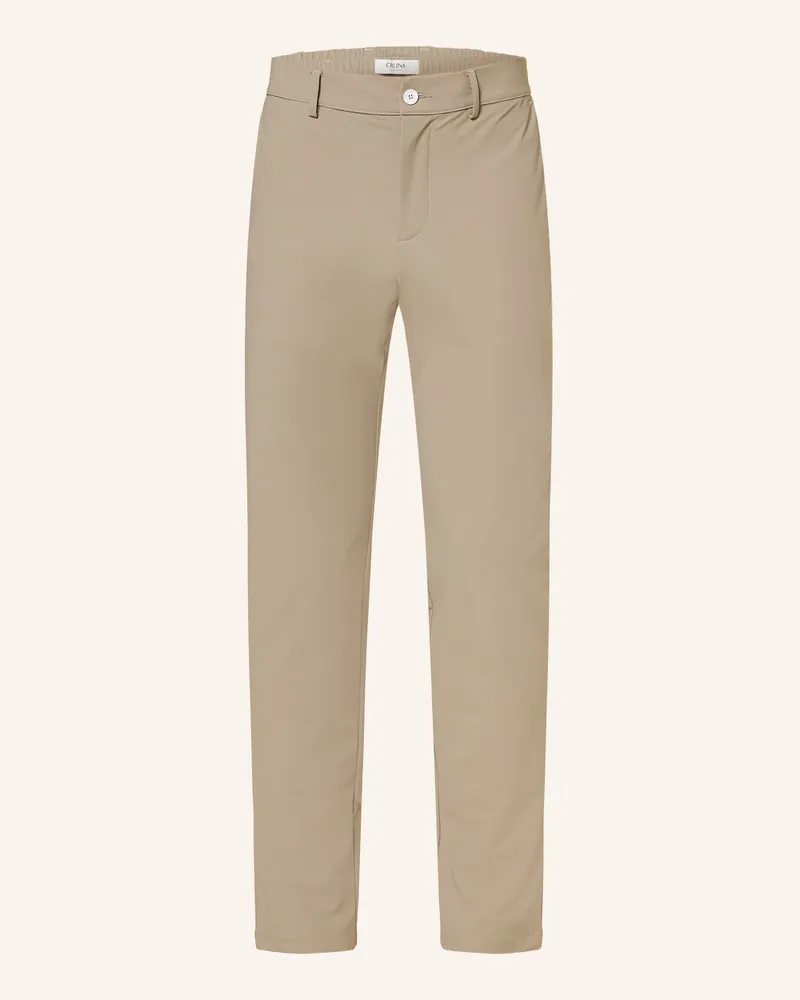 CRUNA Chino Solferino Extra Slim Fit beige Taupe
