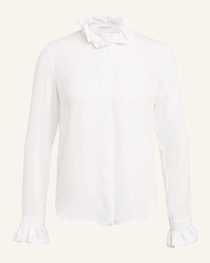 Claudie Pierlot Bluse Weiss