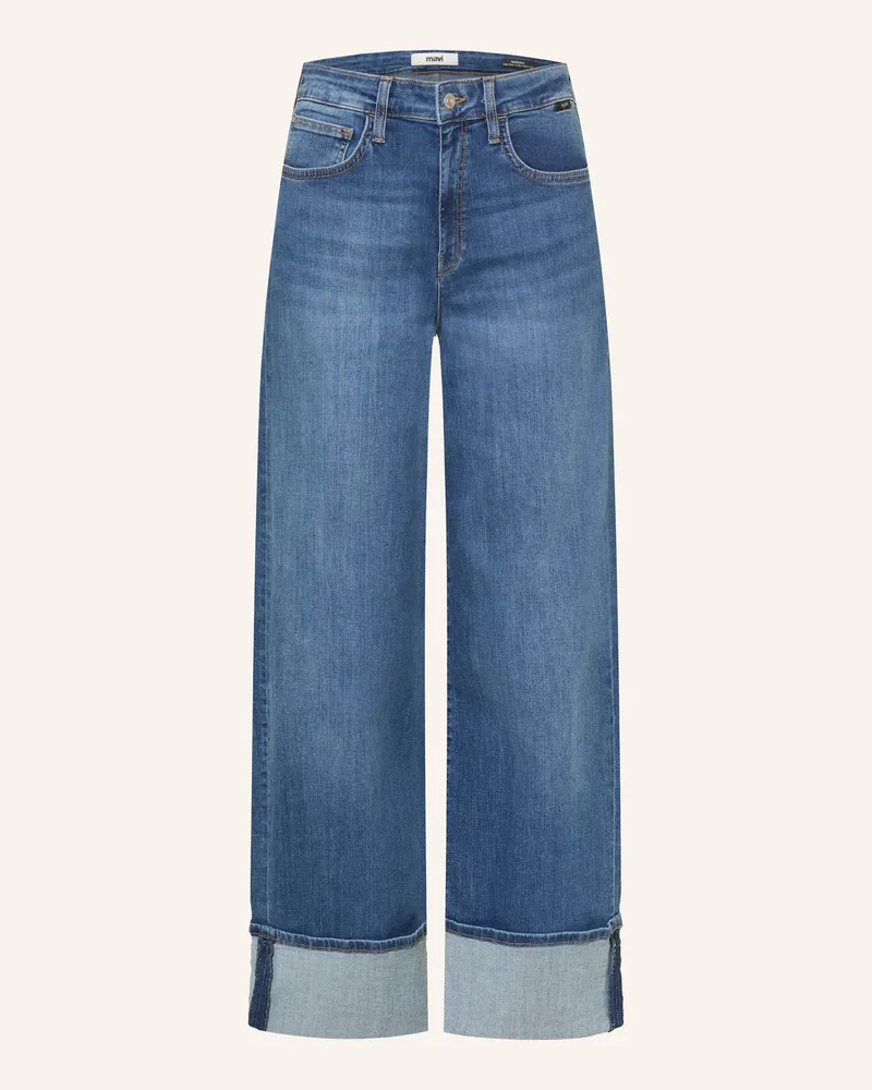 Mavi Jeans Wide Leg Jeans Sandra blau A3090