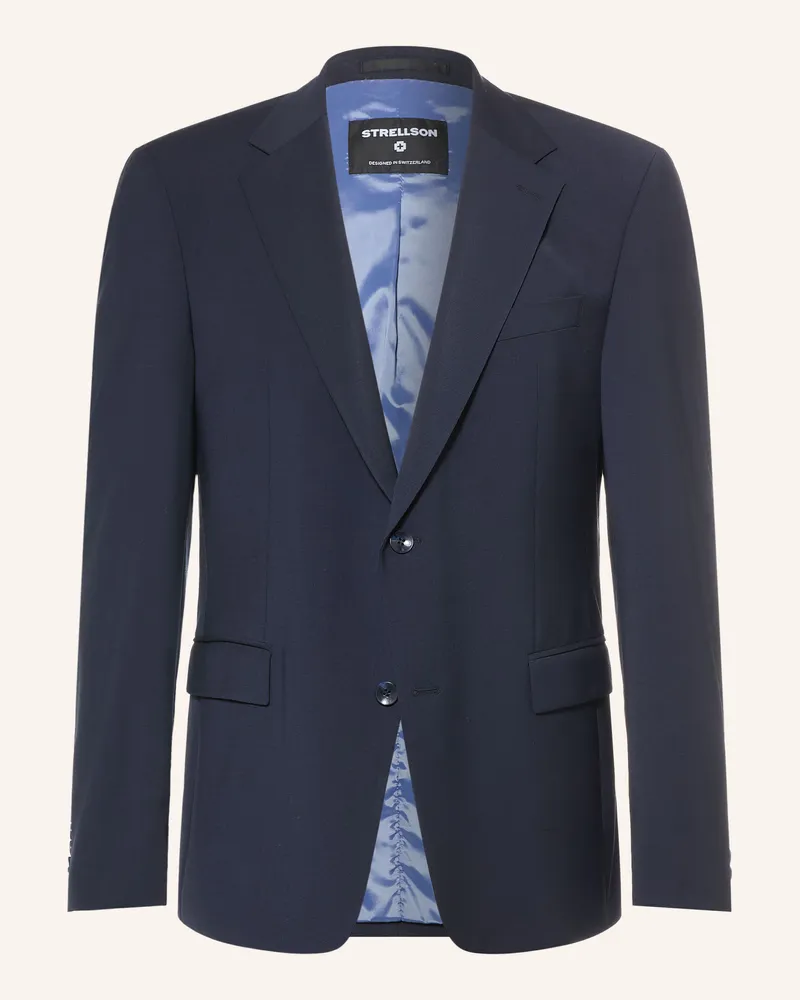 Strellson Anzugsakko alzer4 Slim Fit blau 401