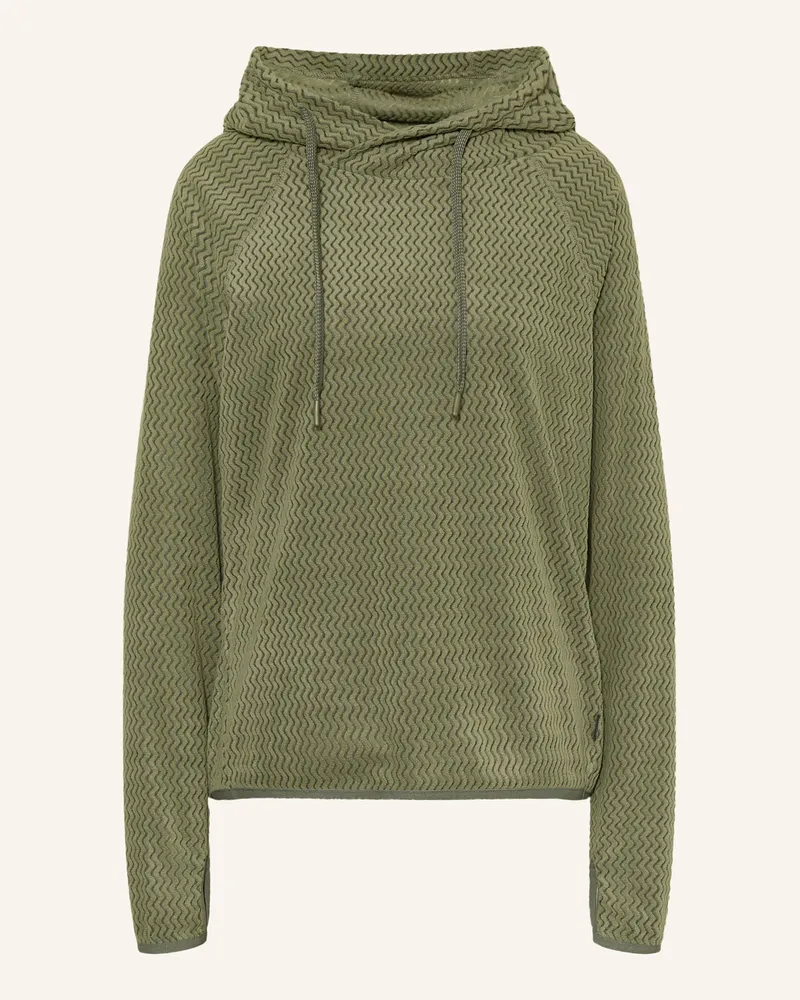 me°ru' Fleece-Hoodie CALAIS Grün