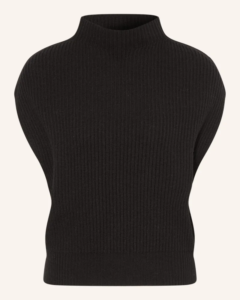 lilienfels Pullunder Mit Cashmere schwarz Schwarz