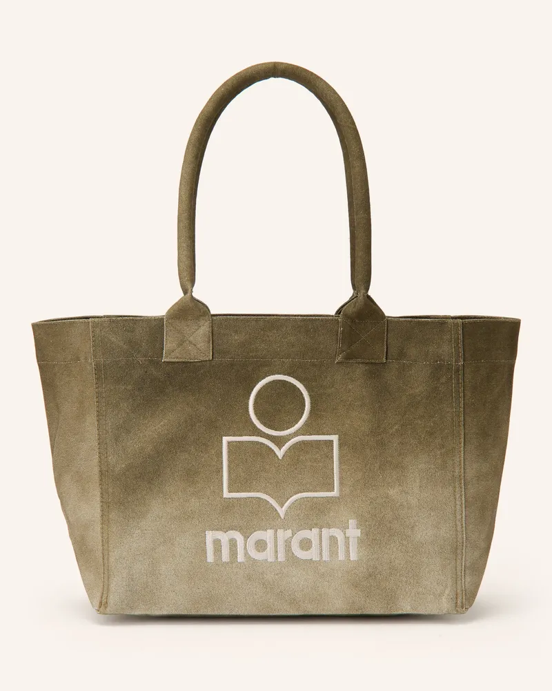 Isabel Marant Shopper Yenky gruen Khaki