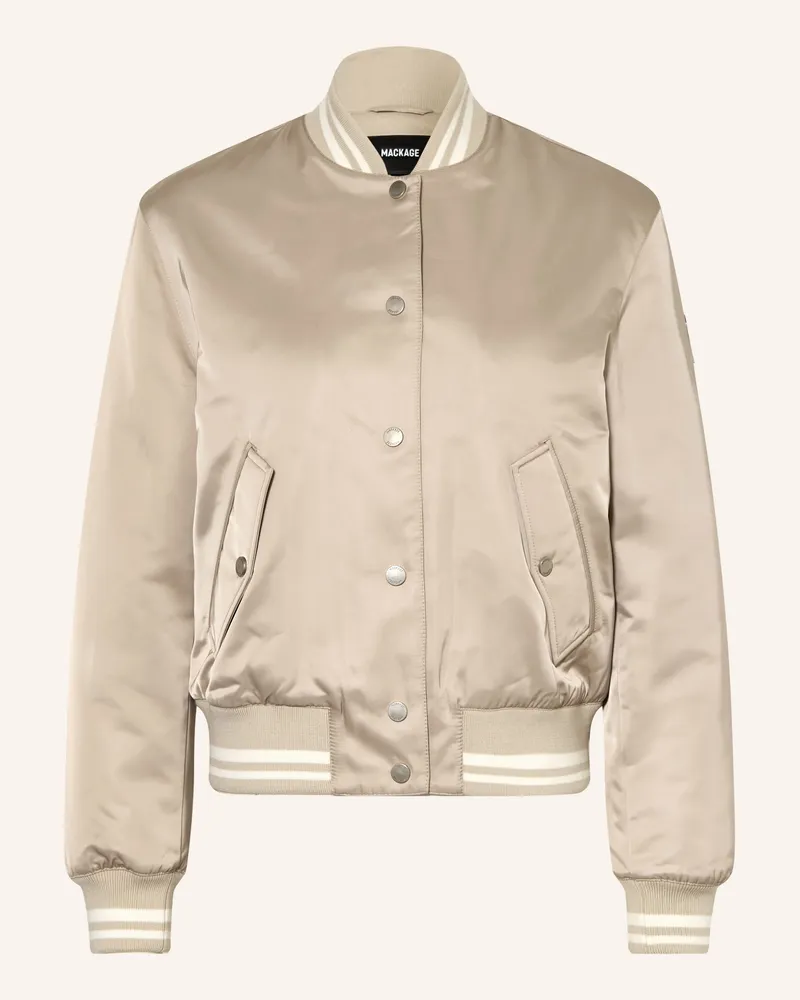 Mackage College-Jacke Juniper grau Beige