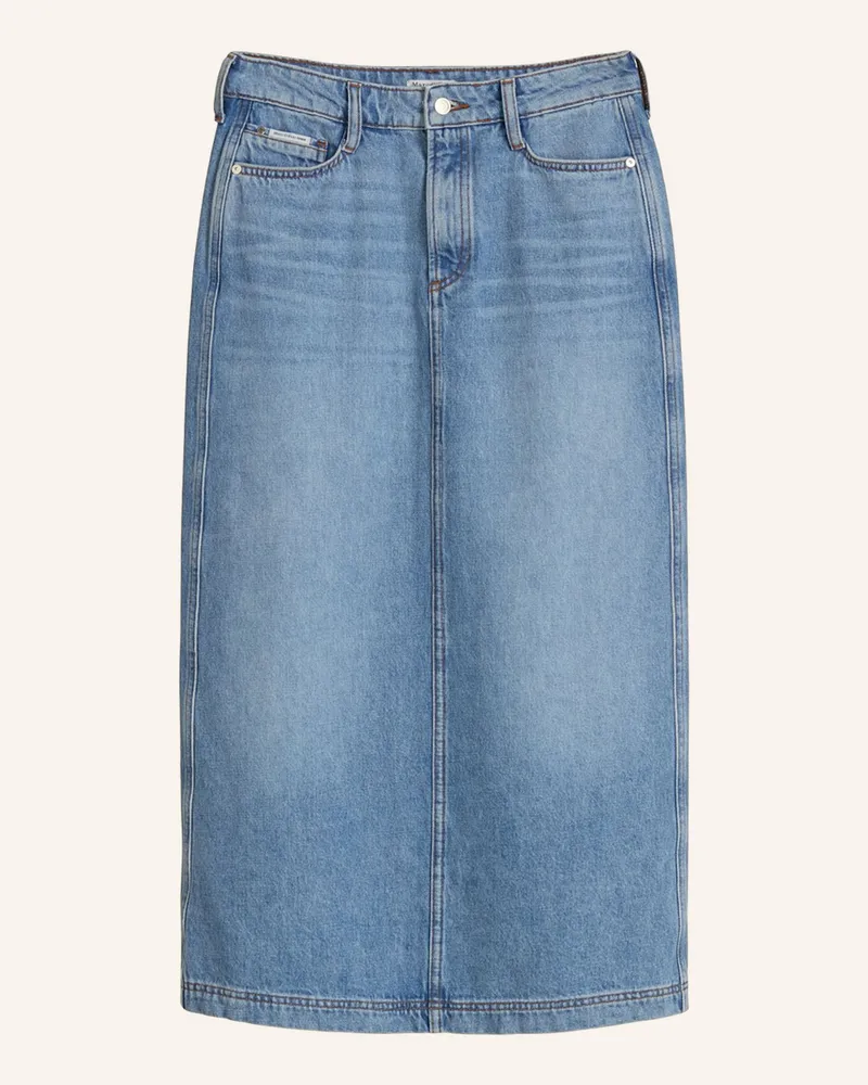 Marc O'Polo Maxi-Jeansrock blau Blau