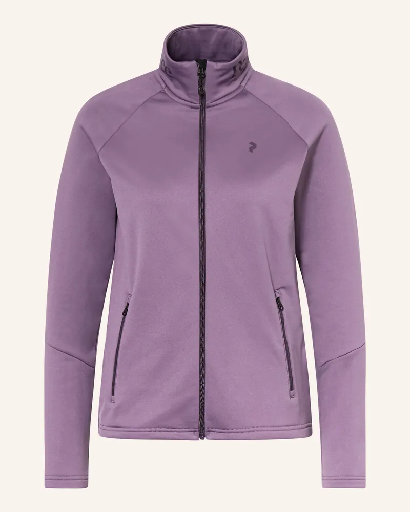 Peak Performance Fleecejacke Rider lila Helllila
