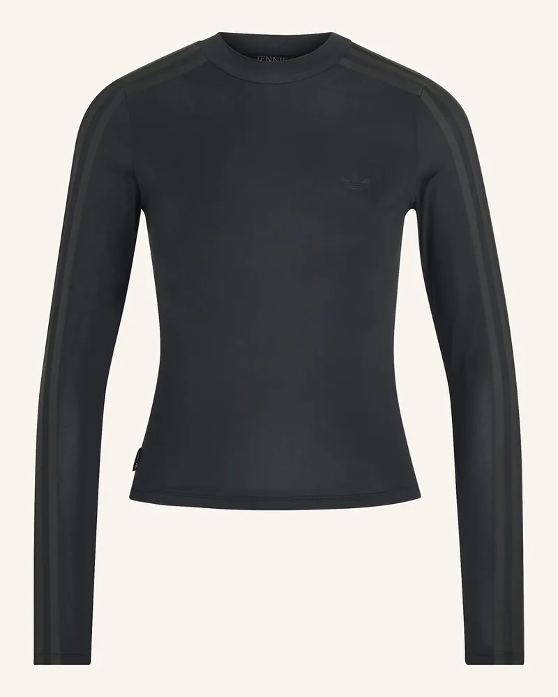 adidas Adidas Originals By Jennie Longsleeve, Transparent schwarz Schwarz