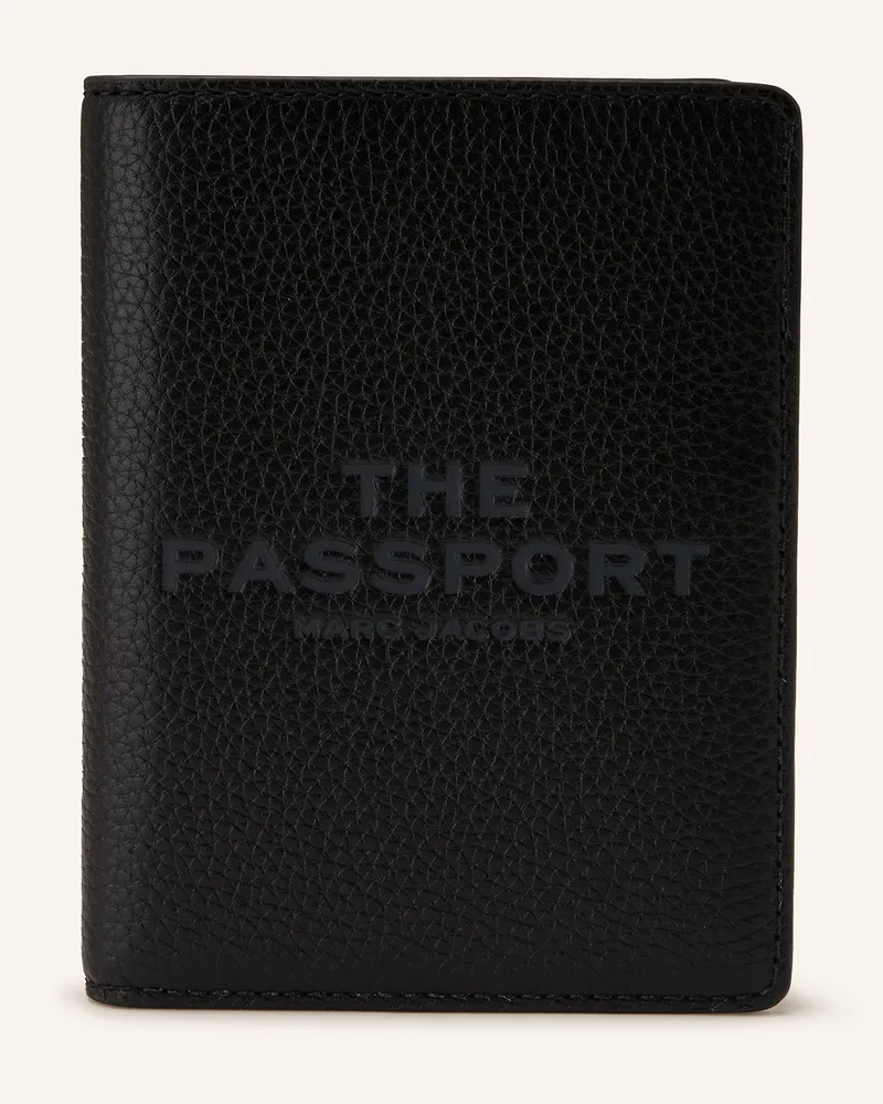 Marc Jacobs Kartenetui THE PASSPORT CASE Schwarz