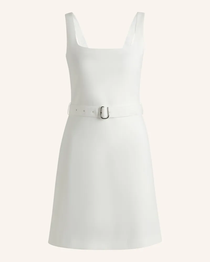 HUGO BOSS Business Kleid KAMENA Regular Fit Weiss