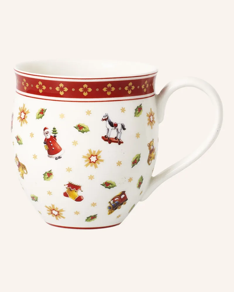 Villeroy & Boch Henkelbecher Mit Streumotiv Toy's Delight rot Rot