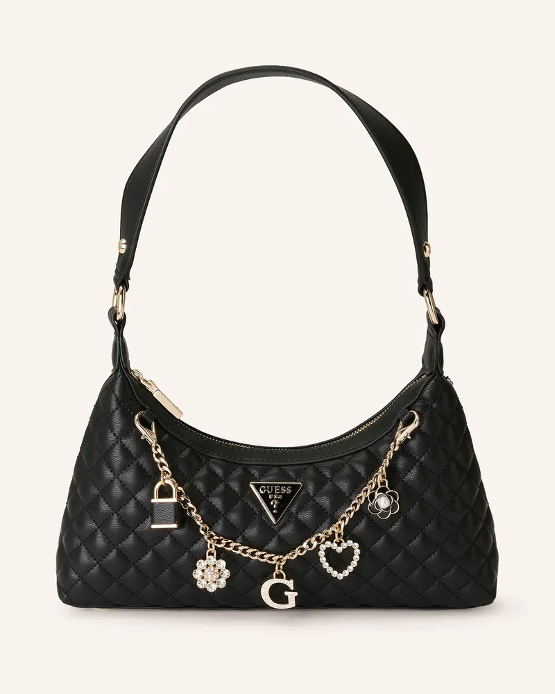 Guess Schultertasche EVERLEE Schwarz