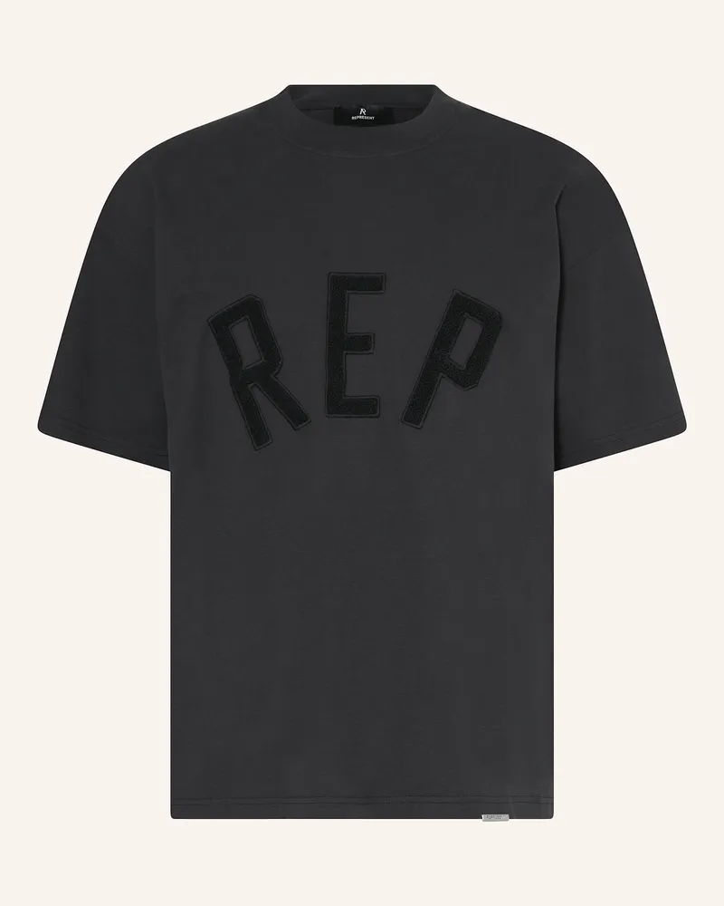 REPRESENT T-Shirt schwarz Schwarz
