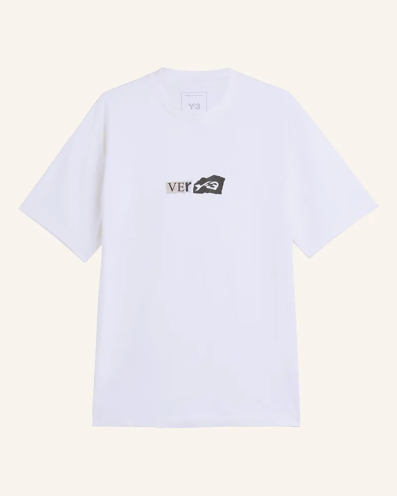 Y-3 Y-3 Gfx T-Shirt weiss Weiss