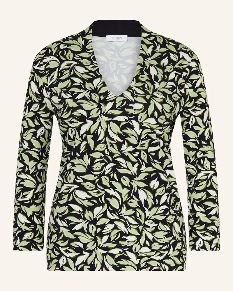 HOBBS London Shirt AIMEE mit 3/4-Arm Dunkelgrün