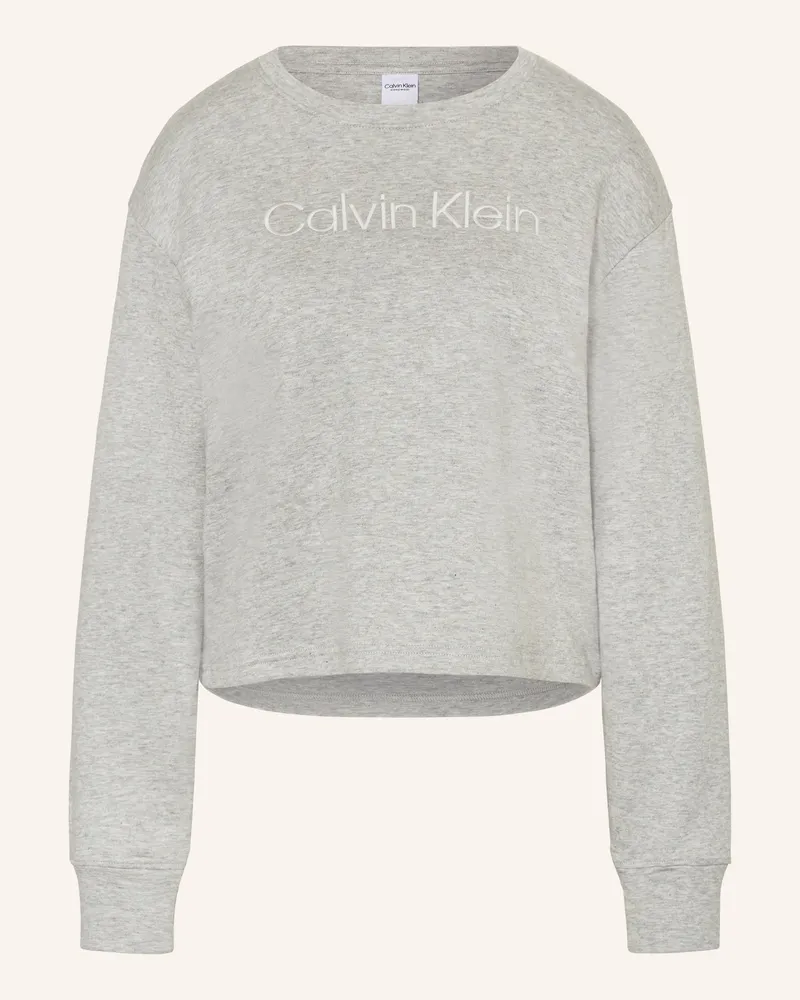 Calvin Klein Lounge-Sweatshirt MODERN TERRY Grau