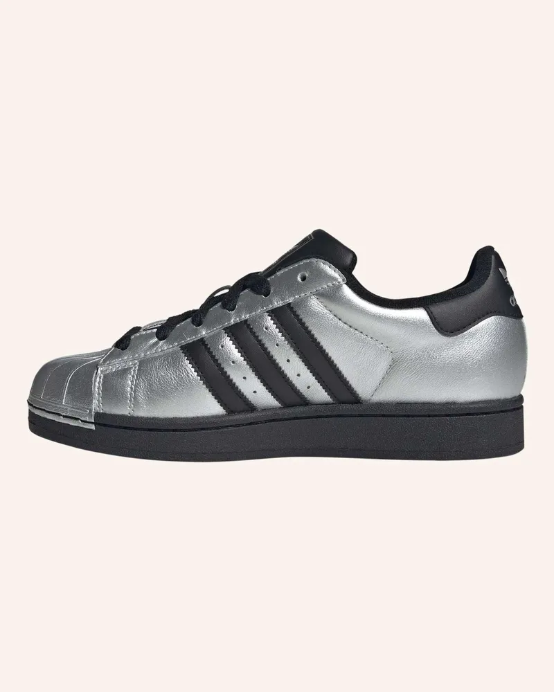 adidas ADIDAS SUPERSTAR II SCHUH Silber