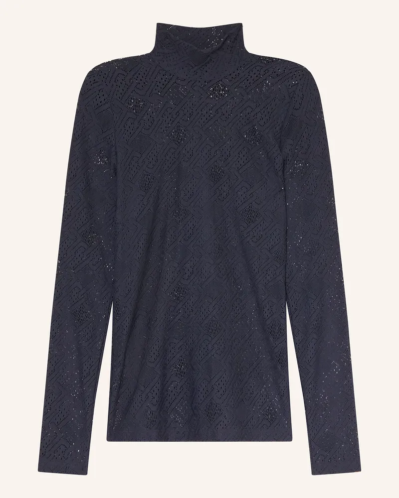 Marc Cain Longsleeve Aus Spitze blau 394