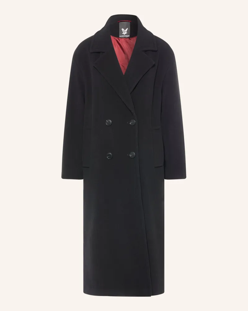 Fuchs Schmitt Wollmantel Pula schwarz Schwarz