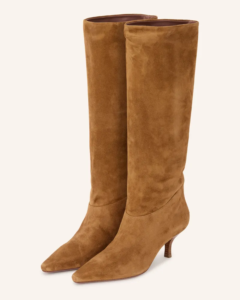 Paris Texas Stiefel Rose braun Cognac