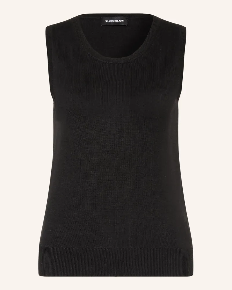 Repeat Stricktop Schwarz