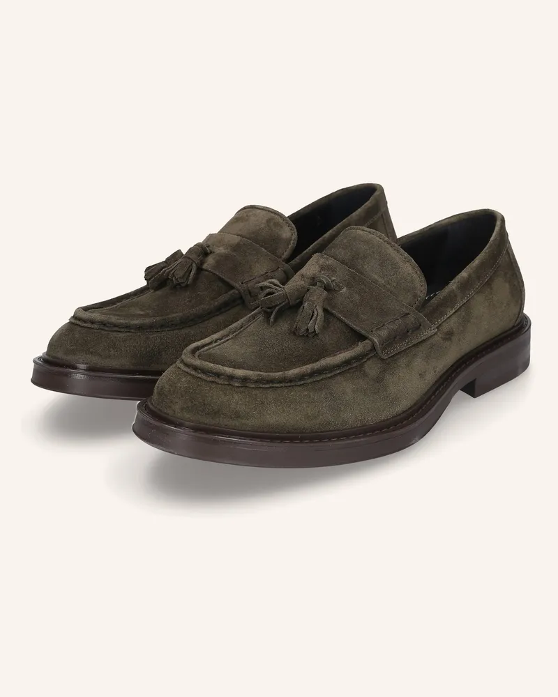 Heinrich Dinkelacker Loafer FLORENZ PLAIN V Dunkelgrün