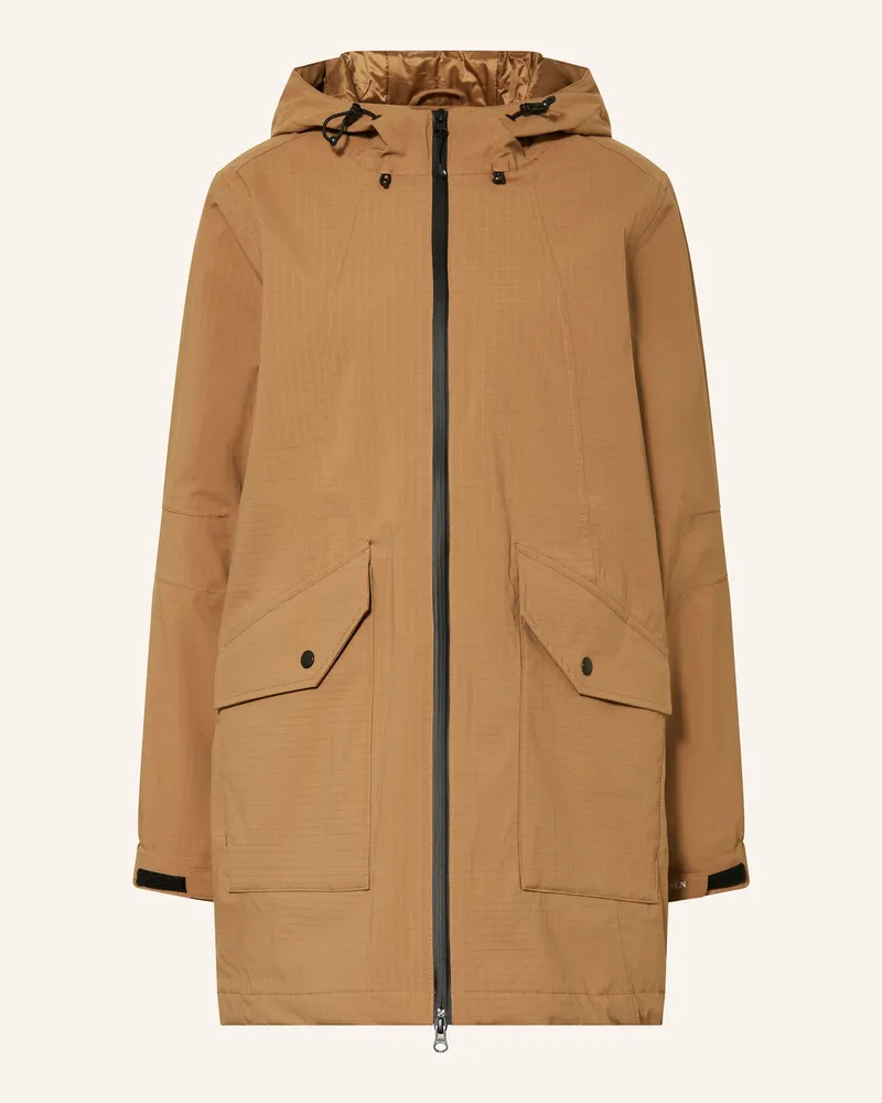 Ilse Jacobsen Regenjacke thermal09 braun Cognac