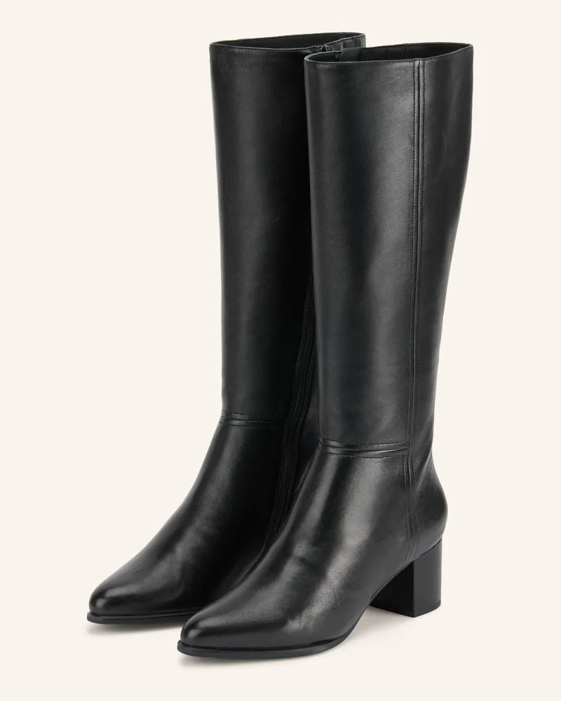 Peter Kaiser Stiefel schwarz Schwarz