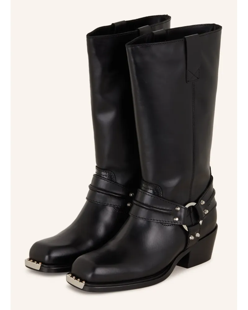 Sandro Biker Boots - SCHWARZ Schwarz