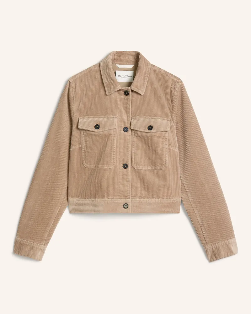 Marc O'Polo Cord-Overshirt beige Beige