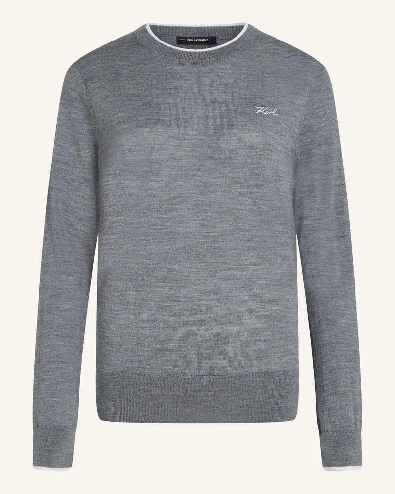 Karl Lagerfeld Sweatshirt grau Grau