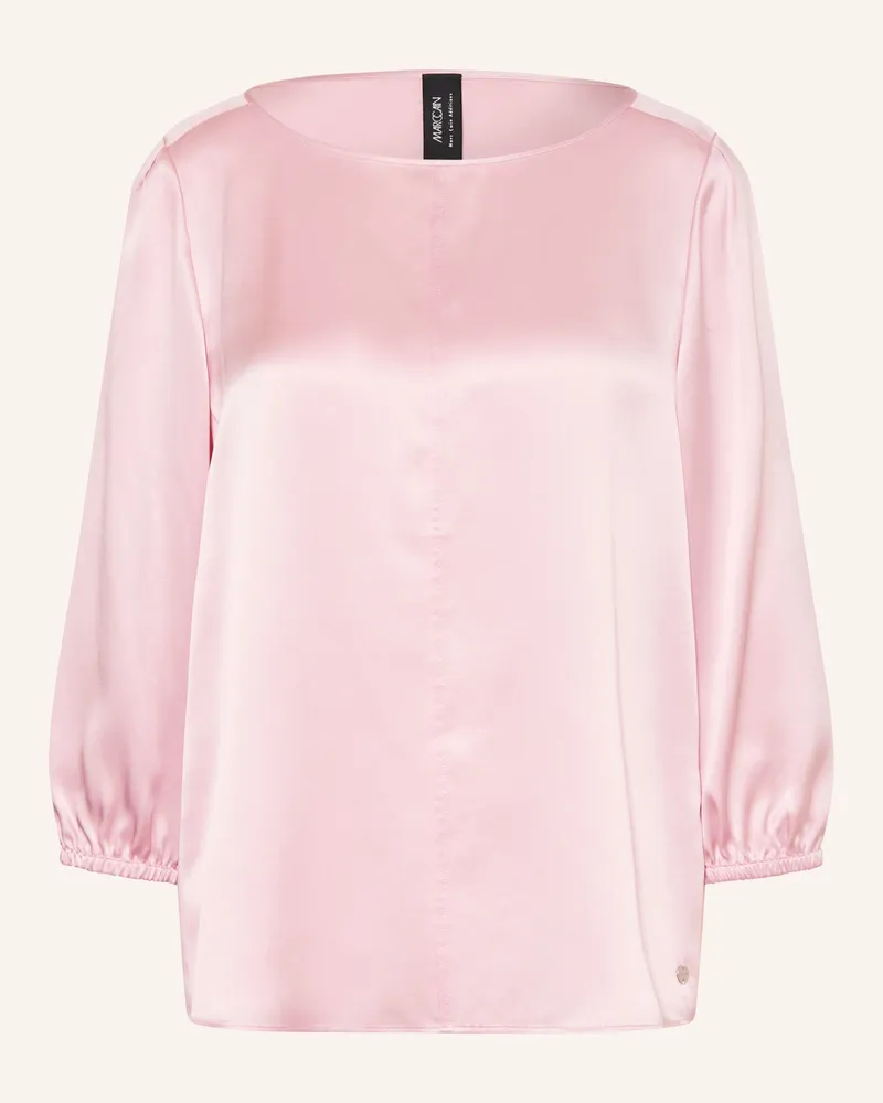 Marc Cain Blusenshirt Aus Seide Mit 3/4-Arm rosa 208