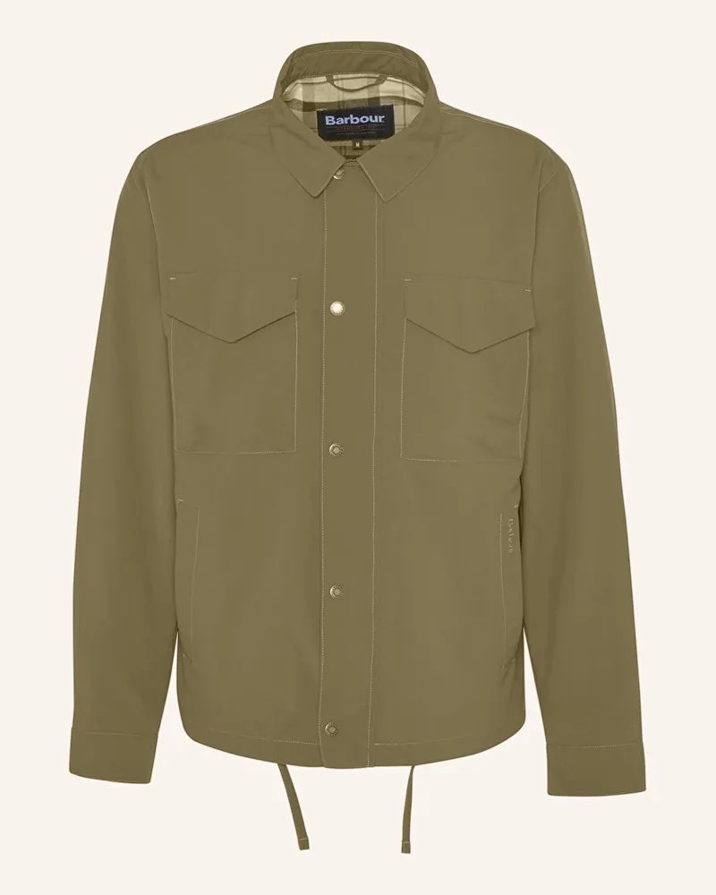 Barbour Jacke Camber gruen Khaki