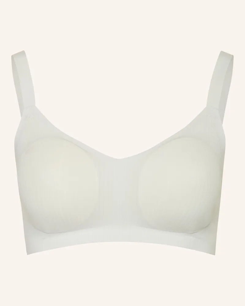 Sloggi Bustier Zero Feel Pure weiss Ecru